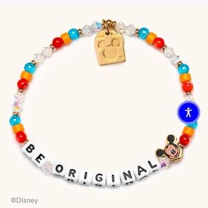 Little Words Project (Be Original) Disney Mickey Mouse & Friends Beaded Bracelet